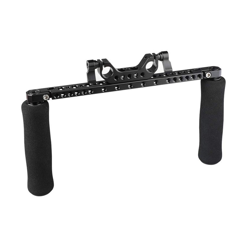 CAMVATE Sponge Handle Grips with 15mm Dual Rod Clamp for DSLR Camera Shoulder Rig - 2253 - Image 3